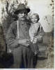 G.W. Cline with young boy
