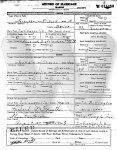 Richard &amp; Sharon Forsythe - marriage certificate