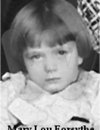 Mary Lou Preston as a child